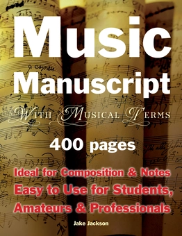 Бумажная книга «Music Manuscript with Musical Terms» - фото №2 - миниатюра