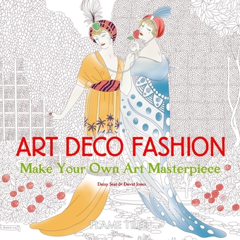 Бумажная книга «Art Deco Fashion (Art Colouring Book): Make Your Own Art Masterpiece» - фото №3 - миниатюра