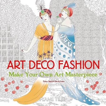 Бумажная книга «Art Deco Fashion (Art Colouring Book): Make Your Own Art Masterpiece» - фото №1 - миниатюра