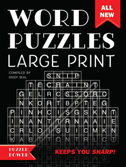 Бумажная книга «Word Puzzles Large Print (Black)» - фото №2 - миниатюра