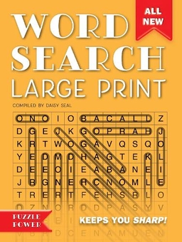 Паперова книга «Word Search Large Print (Orange): Word Play Twists and Challenges», автор Дейзі Сіл - фото №1 - мініатюра