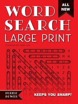 Бумажная книга «Word Search Large Print (Red): Word Play Twists and Challenges», автор Дэйзи Сил - фото №1 - миниатюра