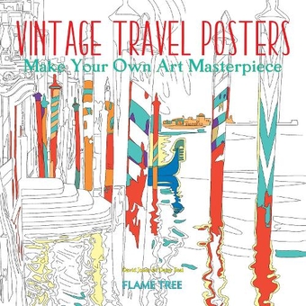 Бумажная книга «Vintage Travel Posters (Art Colouring Book): Make Your Own Art Masterpiece» - фото №1 - миниатюра