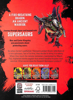 Бумажная книга «Supersaurs 5. The Seventh Spinosauri», автор Джей Джей Берридж - фото №2 - миниатюра