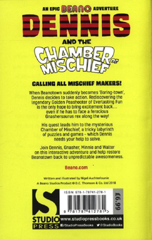 Бумажная книга «Dennis and the Chamber of Mischief», автор Найджел Охтерлуни - фото №2 - миниатюра