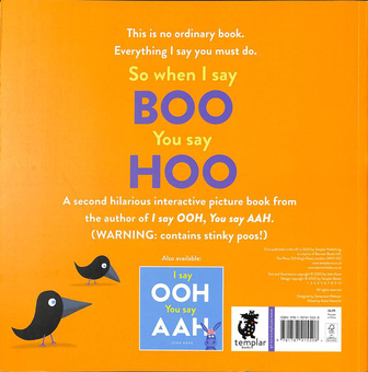 Бумажная книга «I Say Boo, You say Hoo», автор Джон Кейн - фото №2 - миниатюра