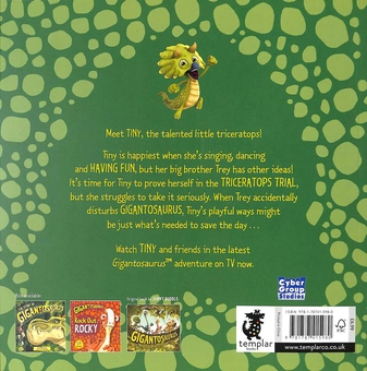 Паперова книга «Gigantosaurus. Try Again. TINY» - фото №2 - мініатюра
