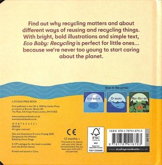 Бумажная книга «Eco Baby. Recycling», автор Лорна Фрейтаг - фото №2 - миниатюра