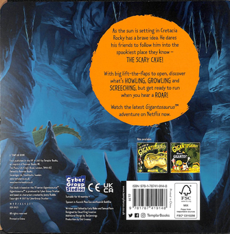 Бумажная книга «Gigantosaurus. The Scary Cave» - фото №2 - миниатюра