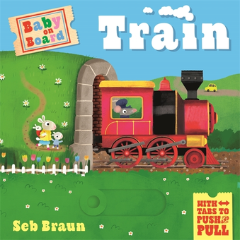 Бумажная книга «Baby on Board. Train», автор Рут Саймонс - фото №1 - миниатюра
