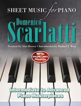 Бумажная книга «Domenico Scarlatti: Sheet Music for Piano: Intermediate to Advanced» - фото №3 - миниатюра