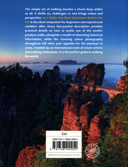 Бумажная книга «1001 Walks You Must Experience Before You Die», автор Барри Стоун - фото №2 - миниатюра
