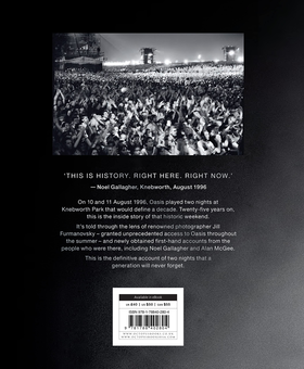 Паперова книга «Oasis. Knebworth», авторів Деніел Рейчел, Джилл Фурмановскі - фото №2 - мініатюра