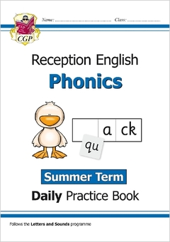 Paper book «Reception Phonics Daily Practice Book: Summer Term», author CGP Books / CGP Books /  - фото №1 - миниатюра