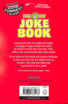 Бумажная книга «Beano Five-a-Day Joke Book: Laughter is the best medicine, so get your five laughs a day!» - фото №2 - миниатюра