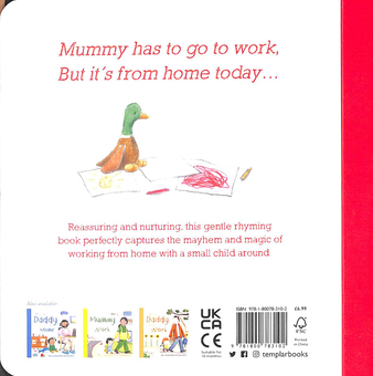 Паперова книга «When Mummy Works From Home», автор Пол Скофілд - фото №2 - мініатюра