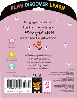 Бумажная книга «My Bedtime: My First Cloth Book», автор Венди Кендалл - фото №2 - миниатюра