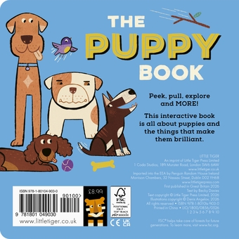 Паперова книга «The Puppy Book», автор Беккі Девіс - фото №2 - мініатюра