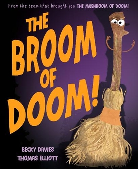 Паперова книга «The Broom of Doom», автор Беккі Девіс - фото №1 - мініатюра