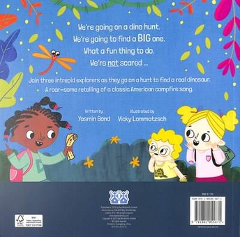 Бумажная книга «We're Going on a Dino Hunt», автор Ясмин Бонд - фото №2 - миниатюра