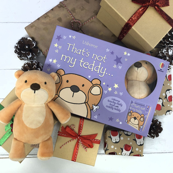 Паперова книга «That's Not My Teddy...Book and Toy», автор Фіона Вотт - фото №2 - мініатюра