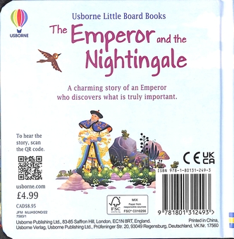 Паперова книга «The Emperor and the Nightingale», автор Леслі Сімс - фото №2 - мініатюра