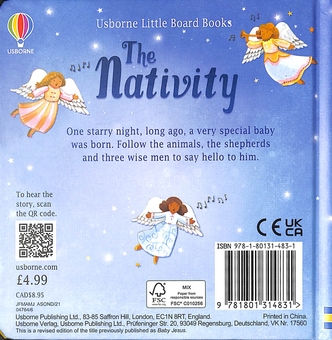 Паперова книга «The Nativity», автор Леслі Сімс - фото №2 - мініатюра