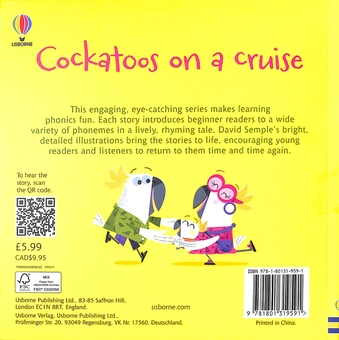 Бумажная книга «Cockatoos on a cruise», автор Рассел Пантер - фото №2 - миниатюра
