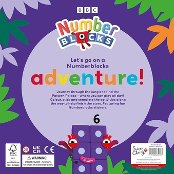 Паперова книга «Pattern Palace: A Numberblocks Sticker Storybook» - фото №2 - мініатюра