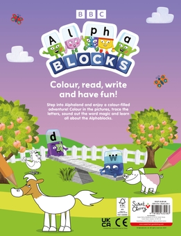 Бумажная книга «Alphablocks Colouring Fun: A Colouring Activity Book», автор Alphablocks - фото №2 - миниатюра