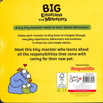 Паперова книга «Tiny Monsters Care For Animals», автор Sweet Cherry Publishing - фото №2 - мініатюра