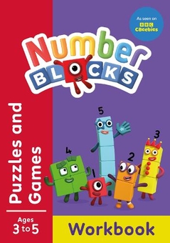 Паперова книга «Numberblocks Puzzles and Games (Red Level Workbook)», автор Numberblocks - фото №1 - мініатюра