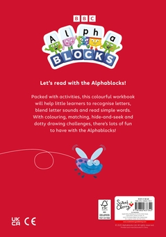 Бумажная книга «Alphablocks Early Words (Red Level Workbook)», автор Alphablocks - фото №2 - миниатюра