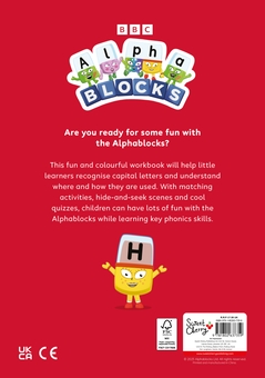 Бумажная книга «Alphablocks Capital Letters (Red Level Workbook)», автор Alphablocks - фото №2 - миниатюра