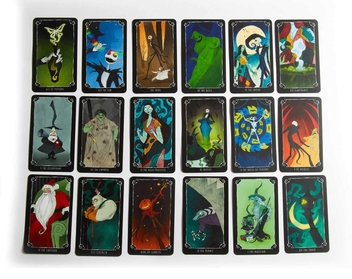 Паперова книга «The Nightmare Before Christmas Tarot Deck and Guidebook», автор Мінерва Сігель - фото №6 - мініатюра