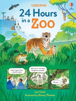 Паперова книга «24 Hours in a Zoo», автор Лан Кук - фото №1 - мініатюра