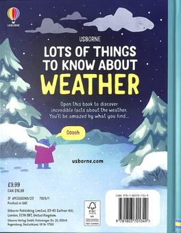 Бумажная книга «Lots of Things to Know About Weather», автор Эмили Боун - фото №2 - миниатюра