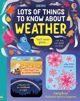 Бумажная книга «Lots of Things to Know About Weather», автор Эмили Боун - фото №1 - миниатюра