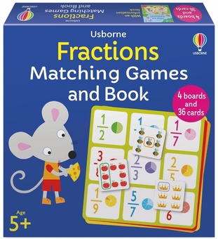 Бумажная книга «Fractions Matching Games and Book», автор Кейт Нолан - фото №1 - миниатюра
