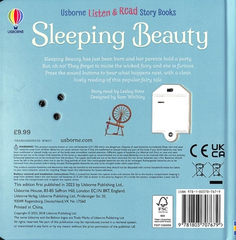 Паперова книга «Listen and Read. Sleeping Beauty», автор Леслі Сімс - фото №2 - мініатюра