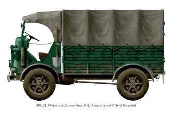 Бумажная книга «Italian Soft-Skinned Vehicles of the Second World War. Motorcycles, Cars, Trucks, Artillery Tractors 1935–1945. Volume 1 », авторов Даниэле Гульельми, Марио Пьери, Ральф Риччио - фото №9 - миниатюра