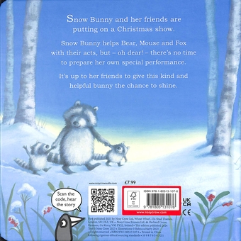 Паперова книга «Snow Bunny's Christmas Show», автор Ребекка Гаррі - фото №2 - мініатюра