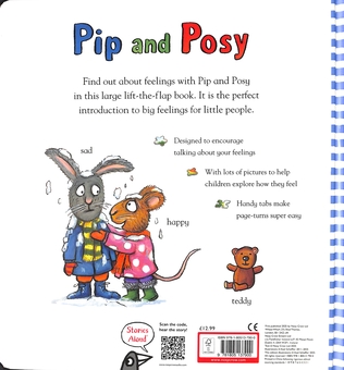 Бумажная книга «Pip and Posy's Big Book of Feelings» - фото №2 - миниатюра