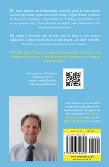 Бумажная книга «44 Essential Cybersecurity Tips for Businesses: A Practical Guide to Safeguarding Your Organisation in the Digital Age», автор Дэвид Андерсон - фото №1 - миниатюра