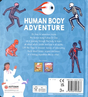 Бумажная книга «Human Body Adventure» - фото №2 - миниатюра