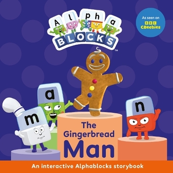 Бумажная книга «The Gingerbread Man: An Interactive Alphablocks Storybook», автор Alphablocks - фото №1 - миниатюра