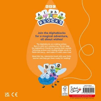 Бумажная книга «Wonderful Wishes: An Interactive Alphablocks Storybook», автор Alphablocks - фото №2 - миниатюра