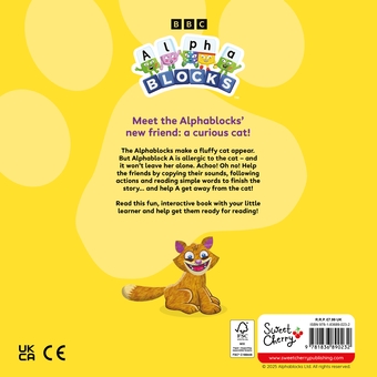 Бумажная книга «The Curious Cat: An Interactive Alphablocks Storybook», автор Alphablocks - фото №2 - миниатюра