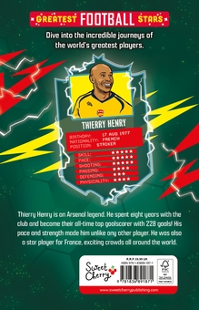 Бумажная книга «Greatest Football Stars: Thierry Henry», автор Люк Патон - фото №2 - миниатюра