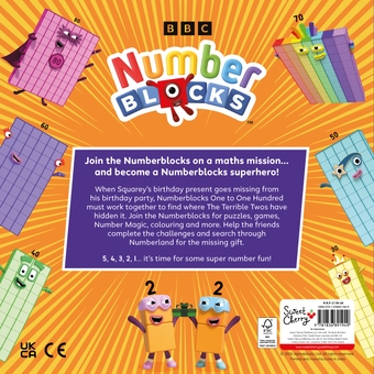 Паперова книга «Numberblocks Superheroes: A Numberblocks Activity Book», автор Numberblocks - фото №2 - мініатюра
